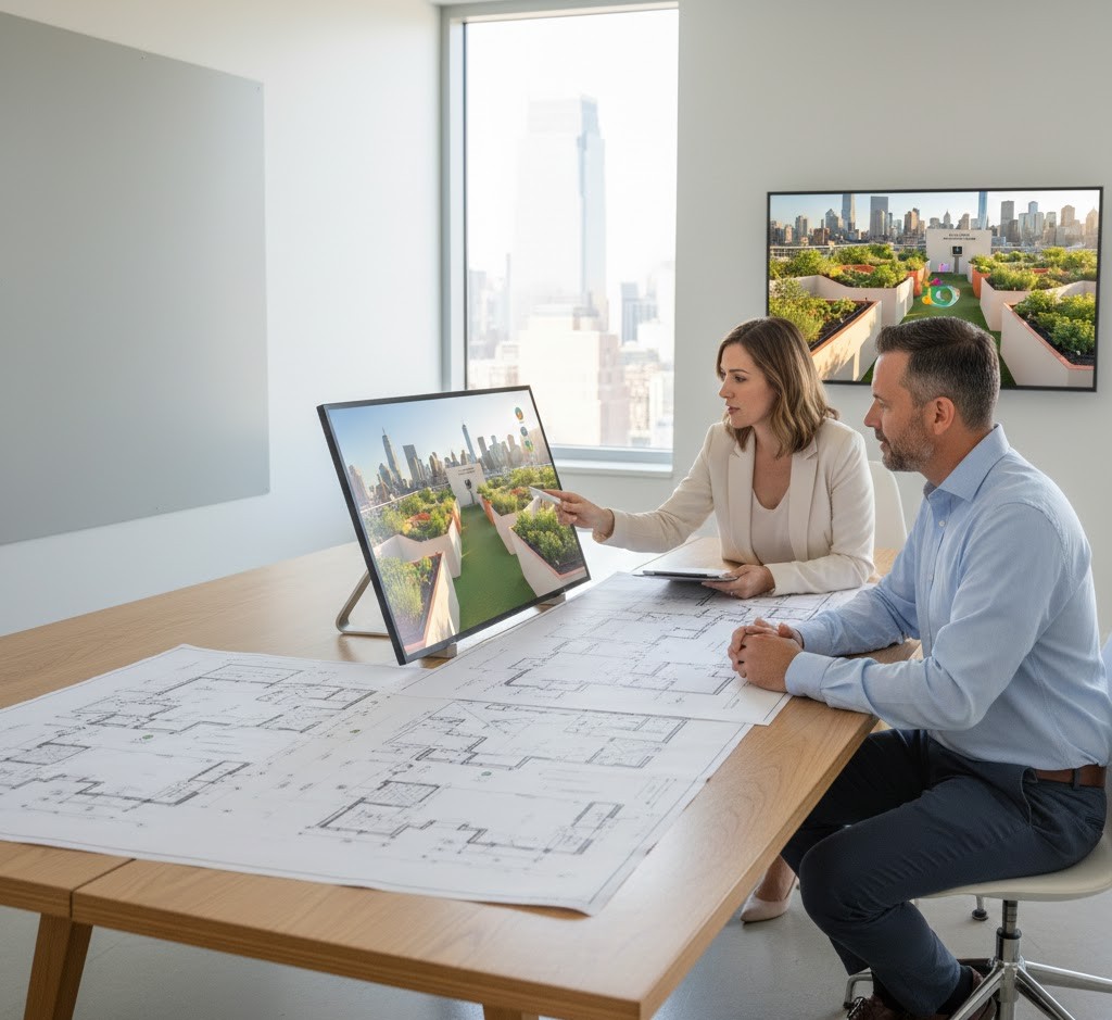 Daktuin ontwerp en planning